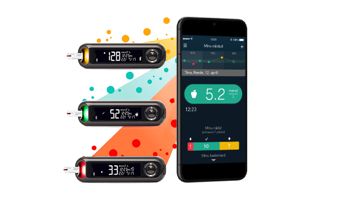 Järjepidevad värvilised sihtvahemiku indikaatorid